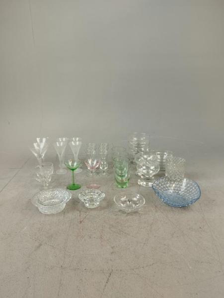 Diverse glas.