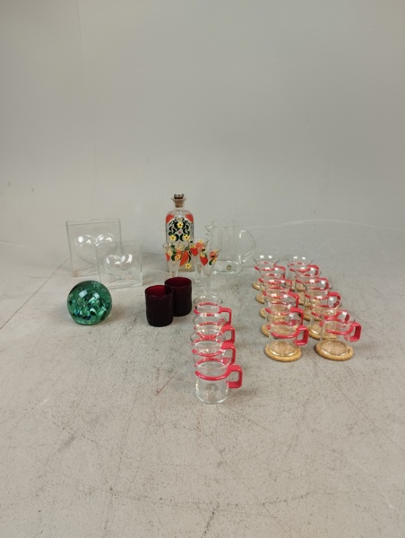 Diverse glas. Bl.a Bodum, Reijmyre m.m.
