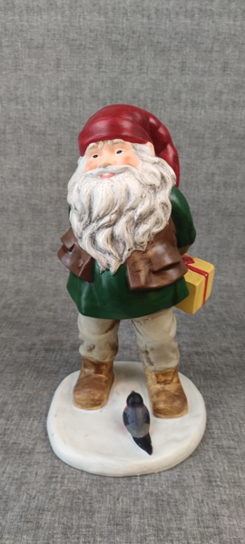 Stor tomte. Keramik.