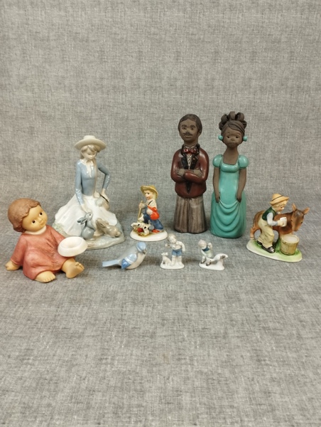 Diverse figuriner. Bl.a Goebel, Elbogen m.m.