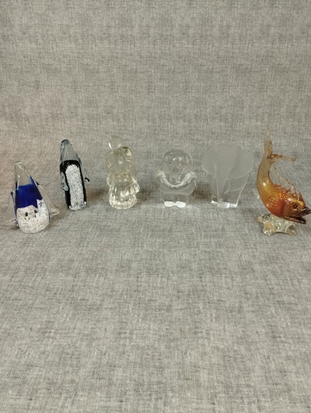 Diverse kostglas. Bl.a Royal Krona, Mantorp, Murano m.m.