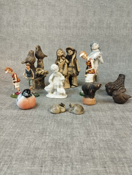 Diverse Figuriner. Bl.a Irma Yourstone, Tilgmans m.m.