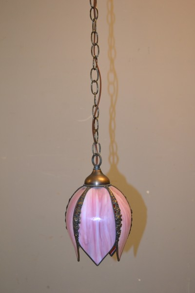 Fönsterlampa. Tiffany-stil.