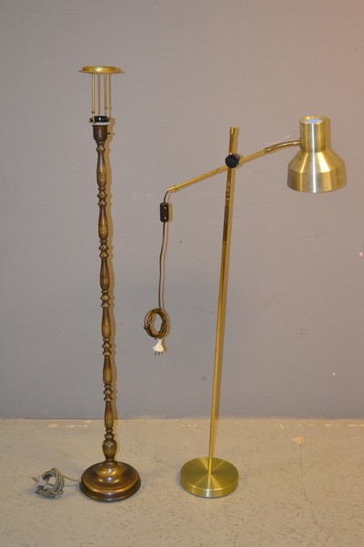 2 Golvlampor. EWÅ & Boren´s.