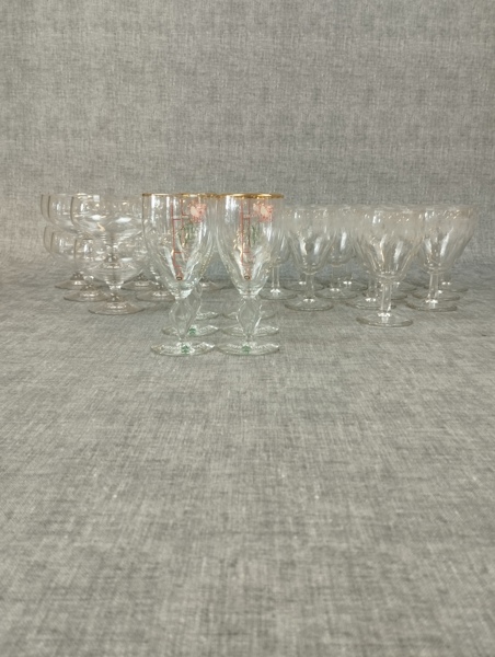 Diverse glas.