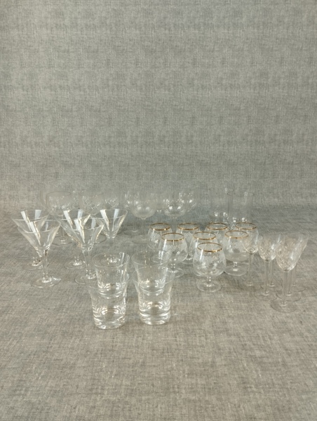 Diverse Glas.