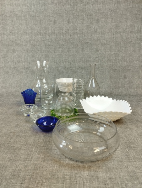 Diverse glas .