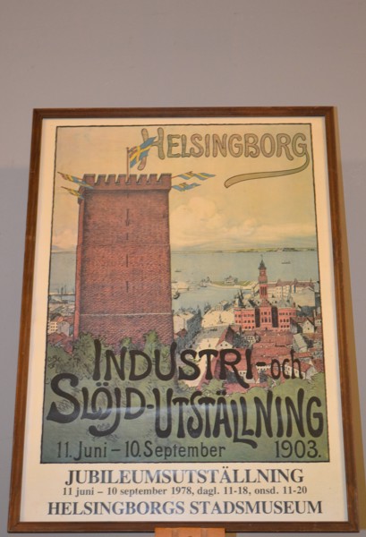 Plansch. Jubileumsutställning 1978, Industri och slöjd-utställning, Helsingborg.