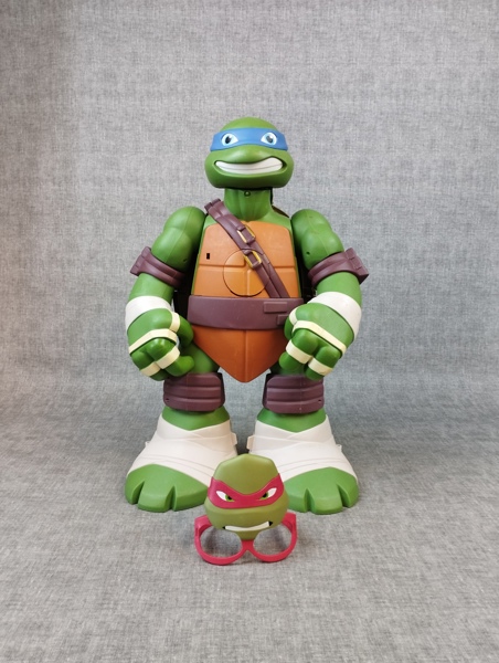 Ninja Turtels figur & mask.