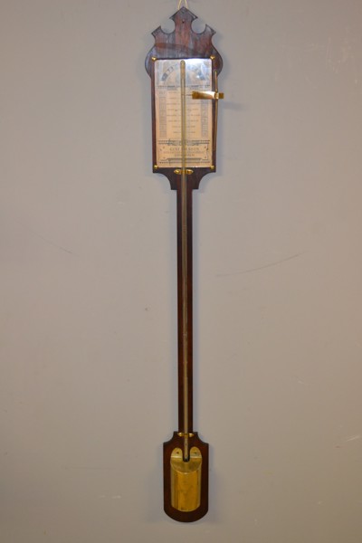 BAROMETER, Gust Nilsson, Optisk & Meterologisk instrumentmakare, Stockholm.