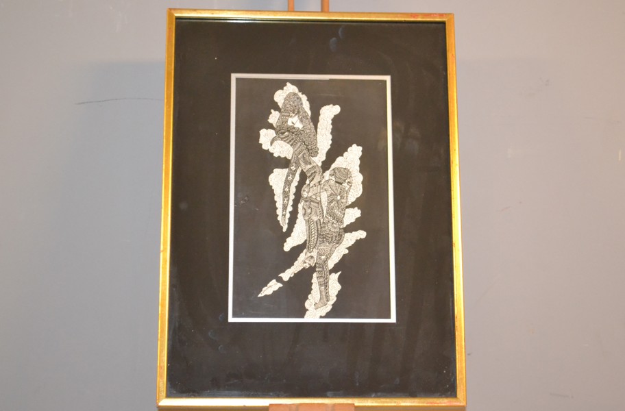 RAGNAR WOLLSCHLÄGER. Litografiskt tryck.