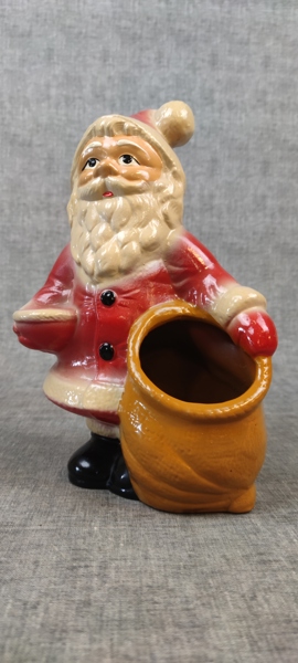 Tomte. Terracotta. Troligtvis Tysk. 31,5cm hög.