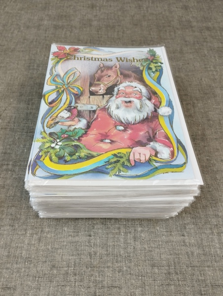 50 Dubbelkort. Christmas Wishes.