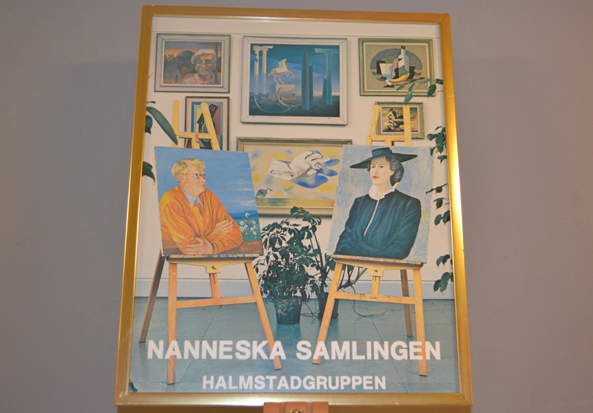 AFFISCH. Nanneska Samlingen, Halmstadsgruppen.