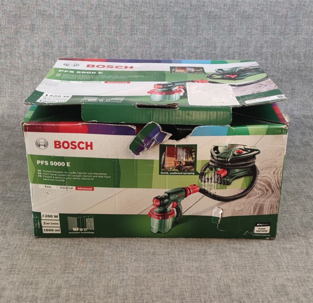 Färgspruta, PFS 5000, E 1200 W, 1L, Bosch.