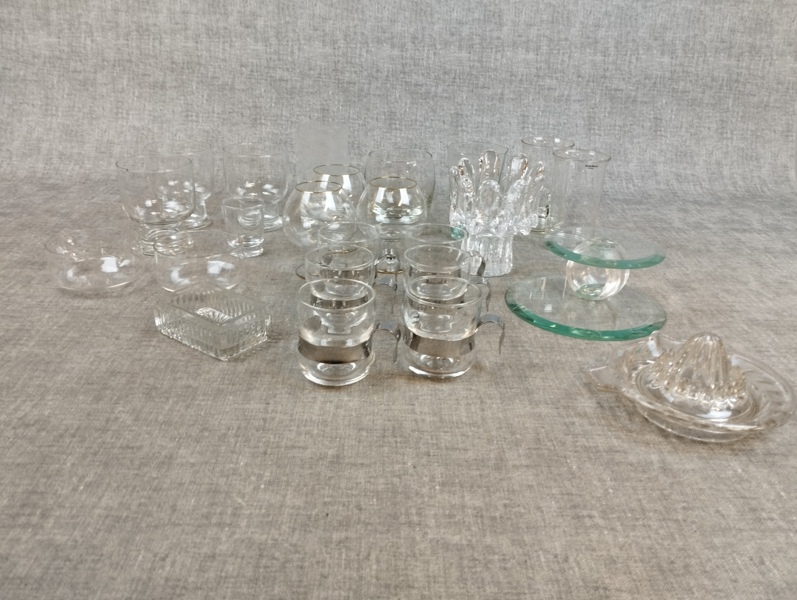 Diverse glas, Bl.a Iittala, Kosta m.m.