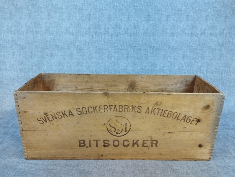 Sockerlåda. SSA.