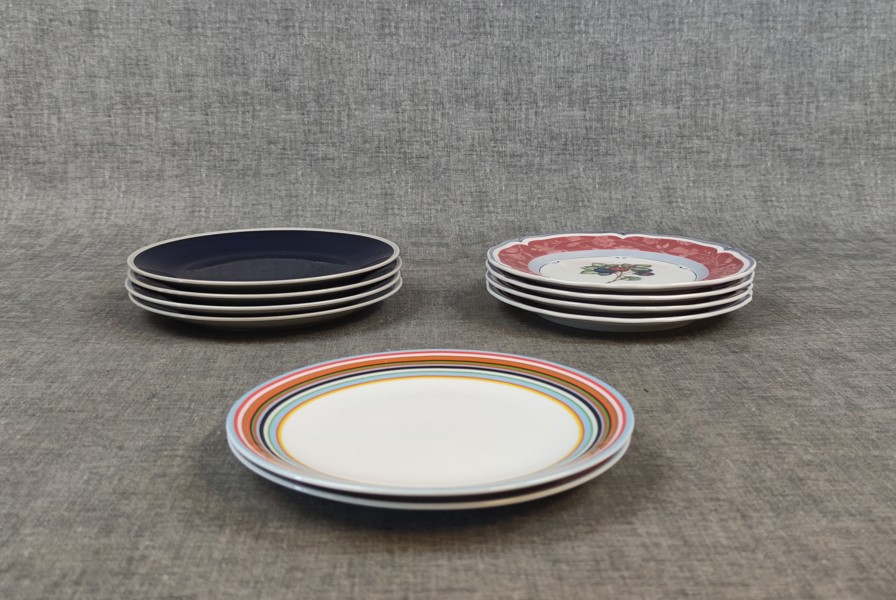 Assietter. Villeroy & Boch, Iittala & Upsala Ekeby.