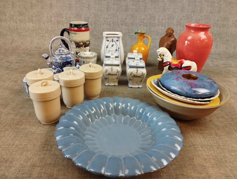 Diverse porslin & keramik. Bl.a Gabriel, Villeroy & boch m.m.