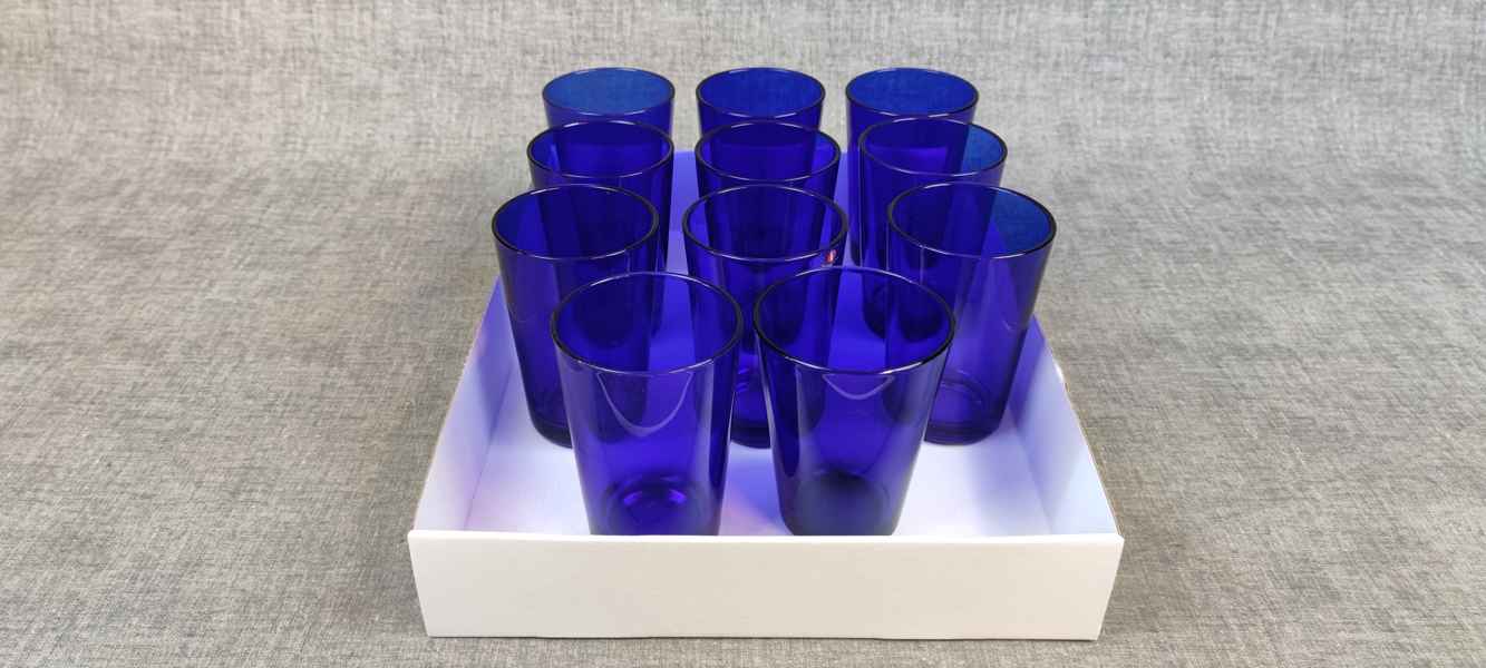 KAJ FRANK. 11 Glas, "Kartio", Iittala.