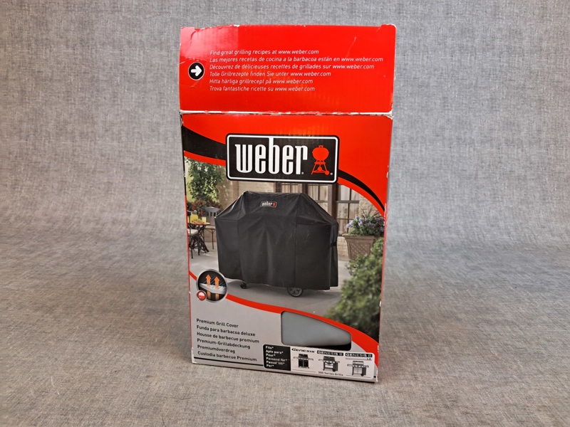 Weber, grill Cover. Oanvänd, GRÅ.