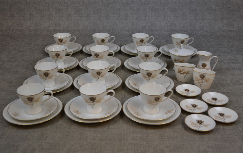 ROSENTHAL. Kaffeservis, "Form 2000", 35 delar.