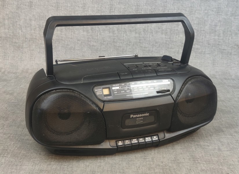 Panasonic. Portable Stereo CD System.