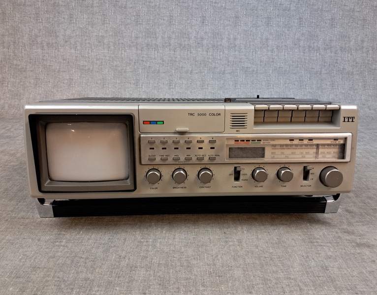 TV & Stereo/Radio/Cassette, ITT, RRC 5000 Color.