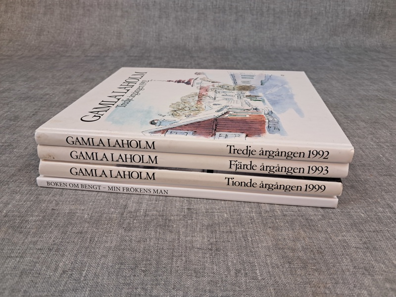 Gamla Laholm. 1992,1993, 1999 & Boken om Bengt.