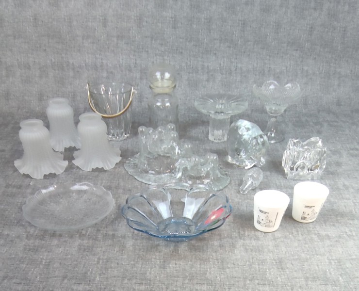 Diverse glas. Bl.a iittala, Muurla, Smålandshyttan m.m.