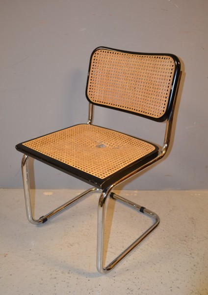 STOL. Marcel Breuer för Thonet (typ Bauhaus), Cantilever stol, modell S32, Italy.