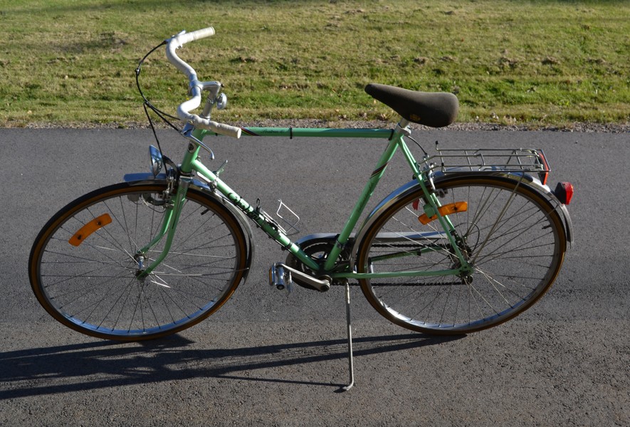 Cykel. Crescent Positron 10 "Världsmästarcykeln", 10 växlar.