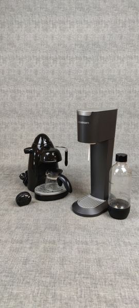 Sodastream & Espressomaskin.