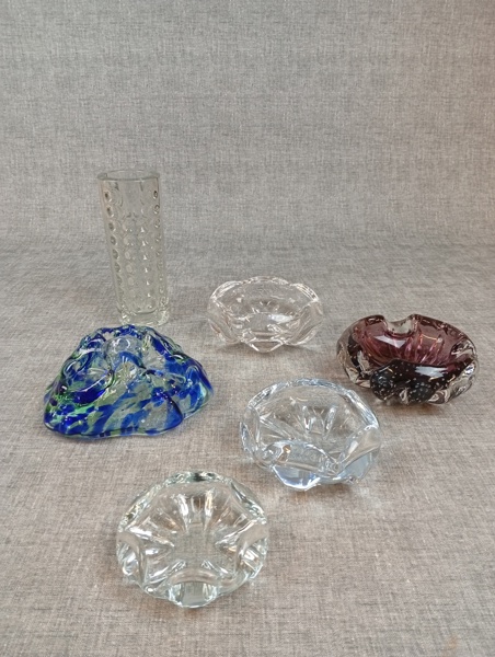 Diverse glas. Bl.a Orrefors, SEA m.m.