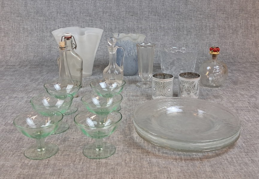 Diverse glas, Bl.a Kosta, Pukeberg m.m.