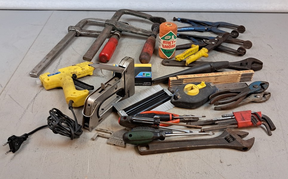 Diverse verktyg.