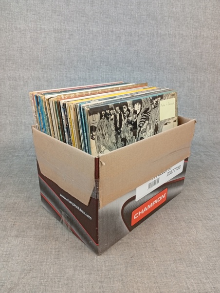 Diverse vinylskivor.