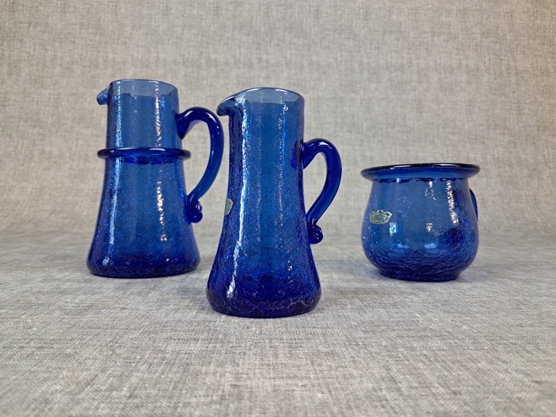 TURE BERGLUND. Stockholms Glasbruk, Skansen, 3 delar.