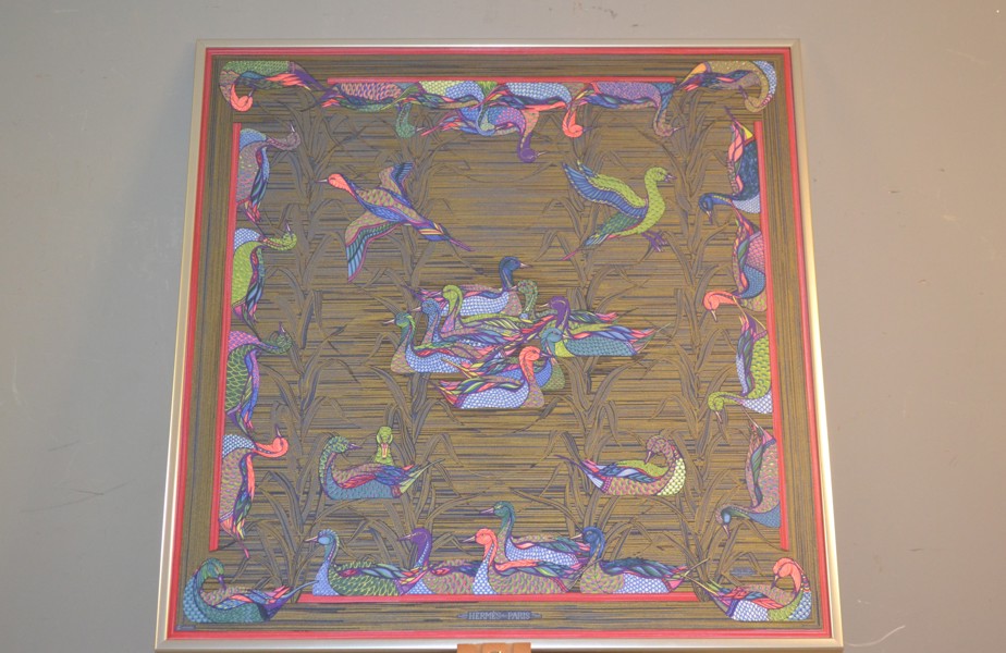 Inramad Scarf. HERMES, Paris.