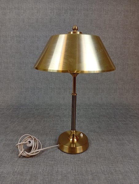 Bordslampa. EWÅ, Värnamo, Mässing.