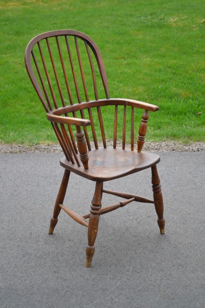 WINDSORSTOL, med stavrygg, 1800/1900-talet.