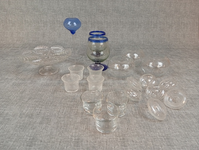 Diverse glas.