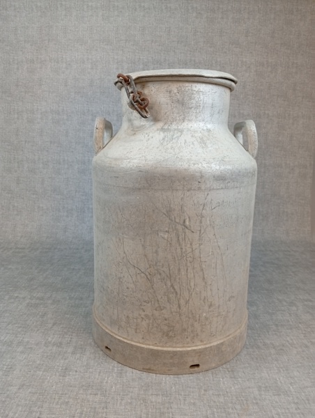 Mjölkkanna. 40L, Aluminium.