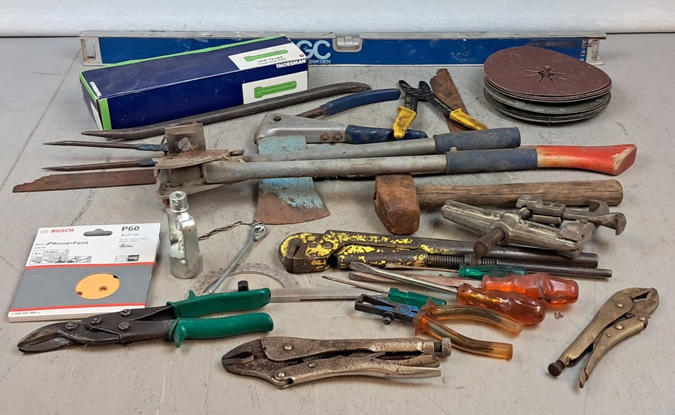 Diverse verktyg.