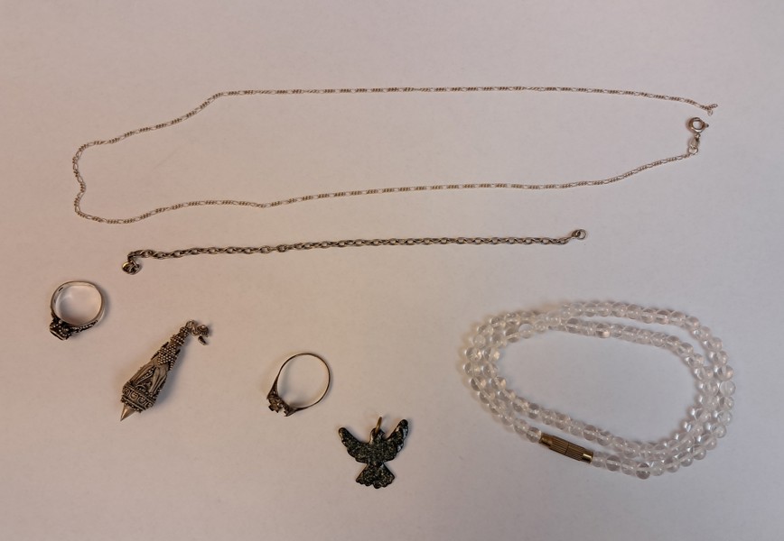 Skrotsilver 10,88gram m.m.