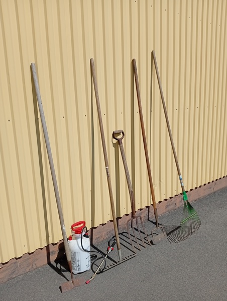 Trädgårdsredskap