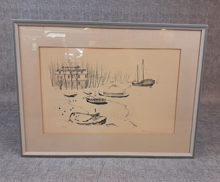 BJÖRN JONSSON. Litografi, signerad & numrerad 200/310.
