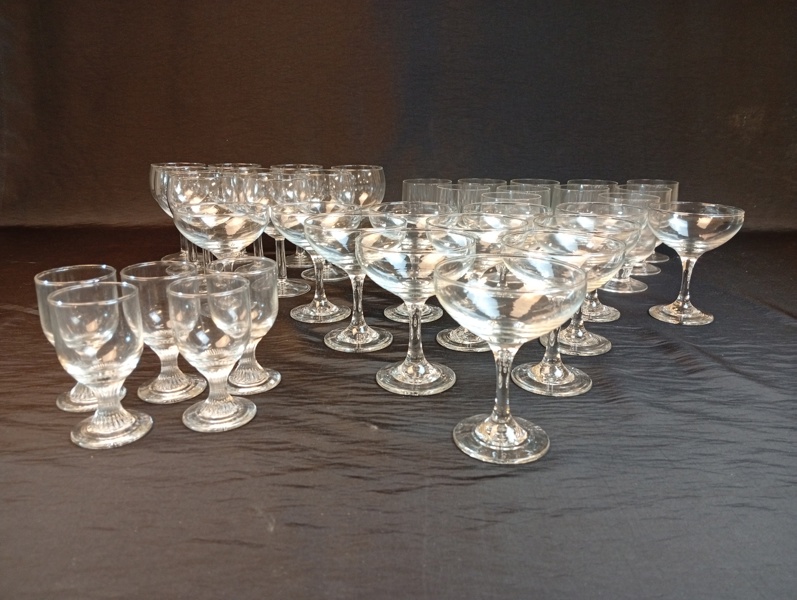 Diverse glas.