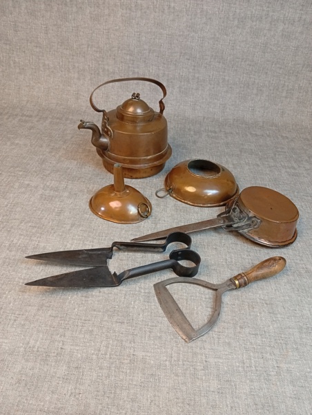 Äldre koppar m.m. 1800-talet.