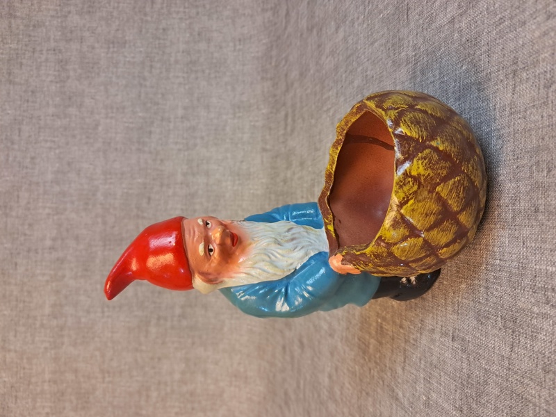 Tomte med kruka. Gräfenroda. 